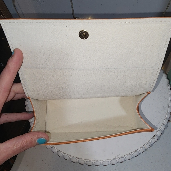 TORY Burch Sunglasses Case burnt orange nwot - Picture 7 of 7